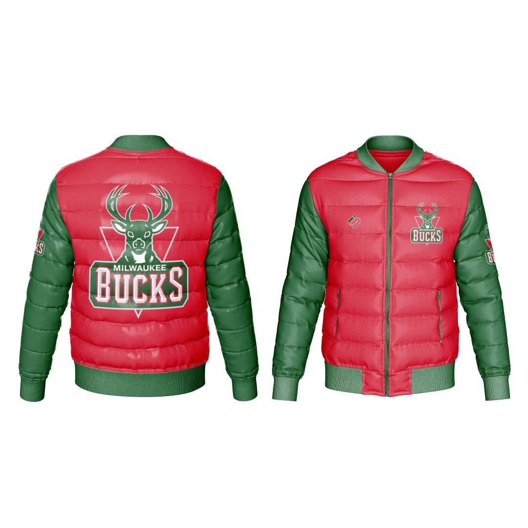 2 Puffer Bomber Jacket - Image 1